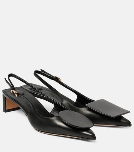 Slingback-Pumps Les Slingbacks Duelo aus Leder - Jacquemus - Modalova