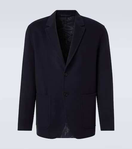 Blazer Scritto de lana y cachemir reversible - Berluti - Modalova