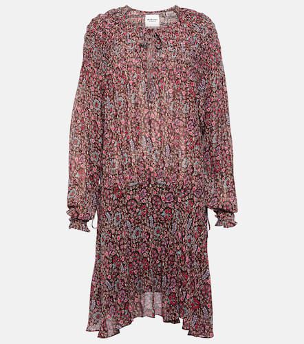 Noanne paisley georgette minidress - Marant Etoile - Modalova