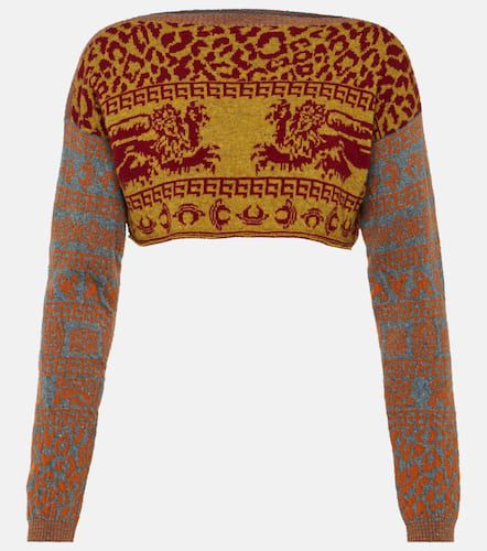 Cropped-Pullover aus einem Wollgemisch - Vivienne Westwood - Modalova