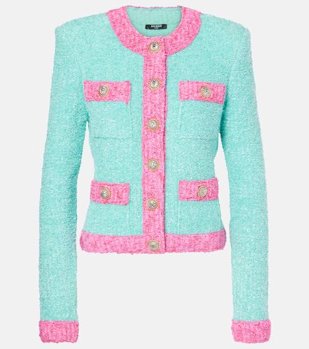 Balmain Blazer aus Strick - Balmain - Modalova