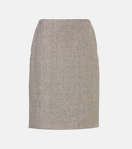 Corinna lamÃ© canvas pencil skirt - The Row - Modalova