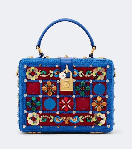 Borsa Dolce Box con perline - Dolce&Gabbana - Modalova