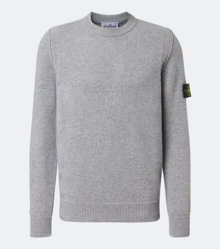 Pullover Compass in misto lana con patch - Stone Island - Modalova