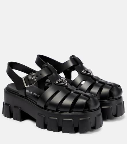 Prada Monolith platform sandals - Prada - Modalova