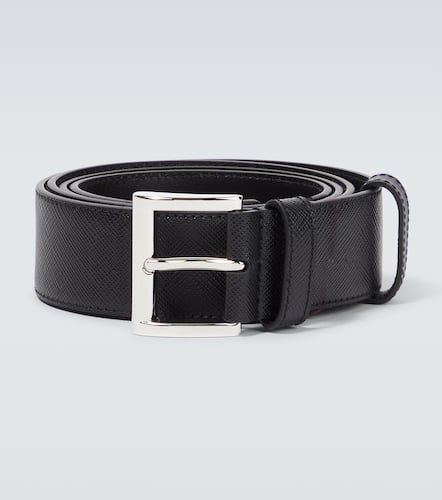 Prada Logo Saffiano leather belt - Prada - Modalova