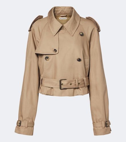 Gabardina cropped de algodón - JW Anderson - Modalova