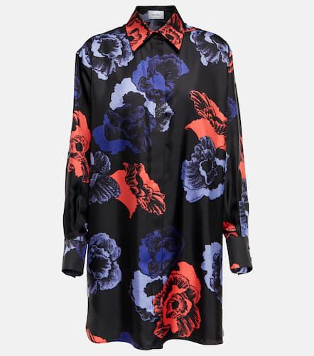 Ferragamo Camisa de seda floral - Ferragamo - Modalova