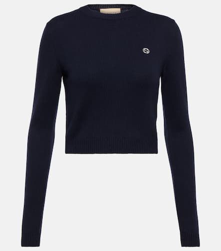Interlocking G wool and cashmere sweater - Gucci - Modalova