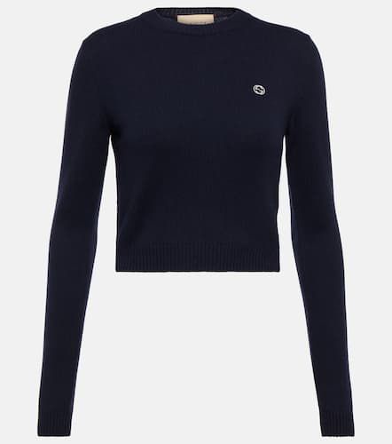 Interlocking G wool and cashmere sweater - Gucci - Modalova