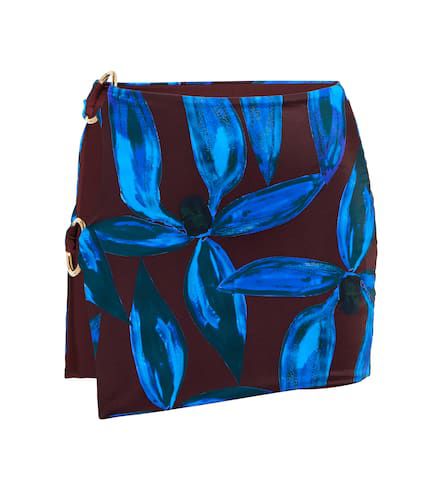 Double Ring printed miniskirt - Louisa Ballou - Modalova