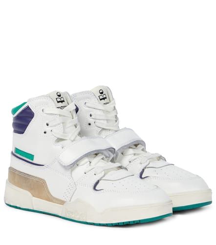 Alsee leather high-top sneakers - Isabel Marant - Modalova