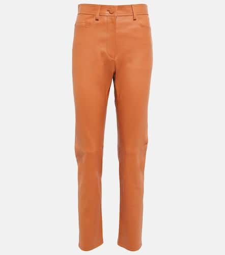 Joseph High-Rise-Hose aus Leder - Joseph - Modalova