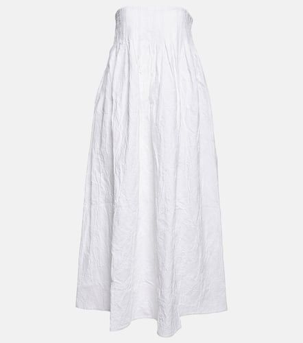 Maxikleid aus Baumwolle und Leinen - CO - Modalova