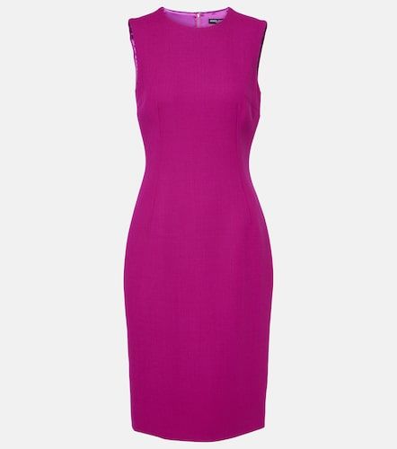 Dolce&Gabbana Wool crepe minidress - Dolce&Gabbana - Modalova