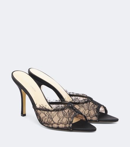 Mach & Mach Mules Devon de encaje - Mach & Mach - Modalova