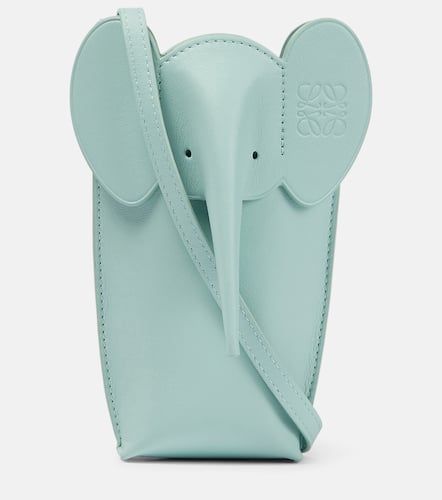Schultertasche Elephant Pocket aus Leder - Loewe - Modalova