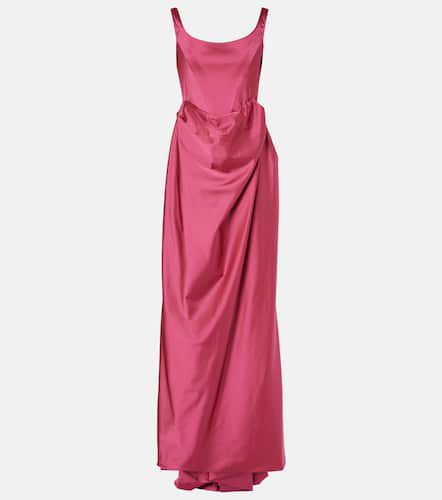 CrÃªpe satin corset gown - Vivienne Westwood - Modalova