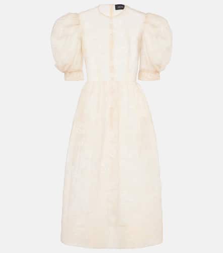 Simone Rocha Embroidered midi dress - Simone Rocha - Modalova