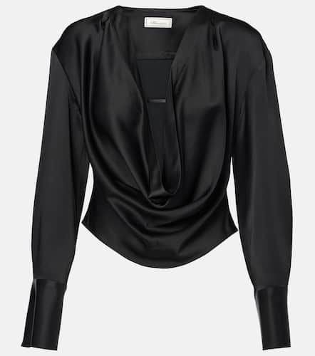 Blumarine Top Envers aus Satin - Blumarine - Modalova