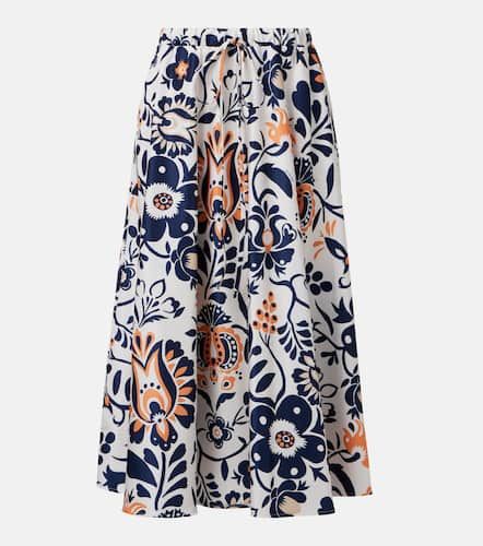 La DoubleJ Printed satin midi skirt - La DoubleJ - Modalova