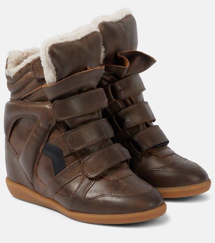 Sneakers Bekett 70 mit Shearling - Isabel Marant - Modalova