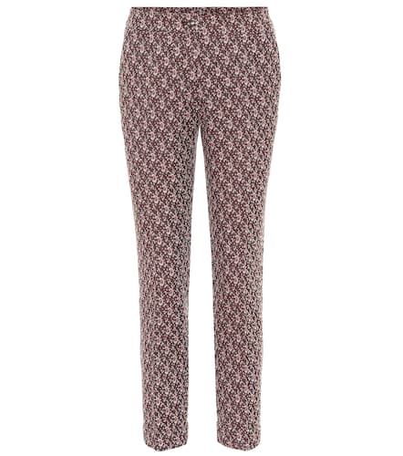 Pantalones en mezcla de lana print paisley - Etro - Modalova