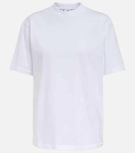 T-shirt in jersey di cotone - Off-White - Modalova