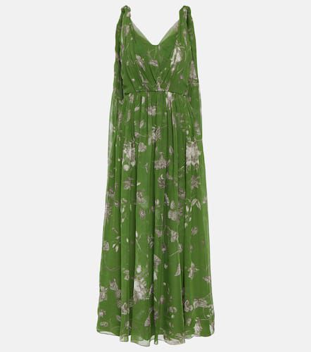 Erdem Floral caped silk maxi dress - Erdem - Modalova