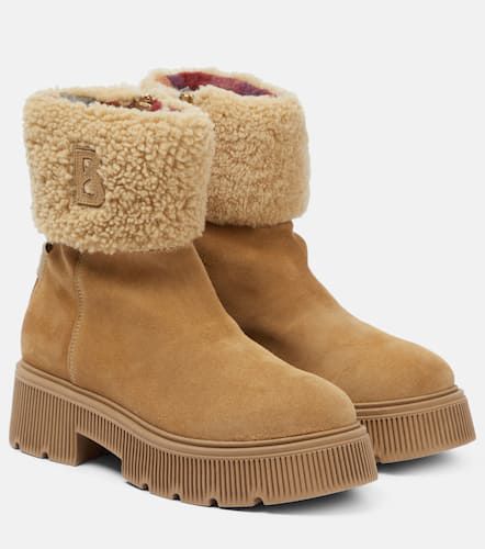 Turin suede and shearling ankle boots - Bogner - Modalova