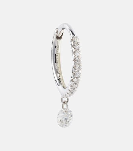 PersÃ©e 18kt gold single earring with diamonds - Persee - Modalova