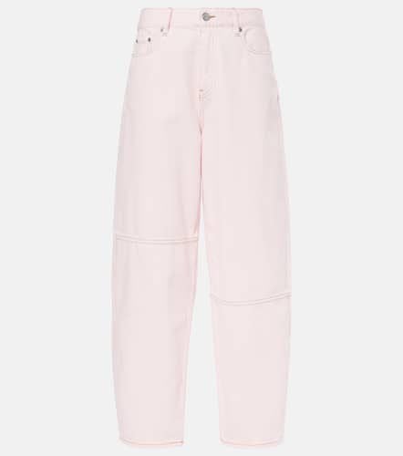 Ganni Mid-Rise Barrel Jeans - Ganni - Modalova