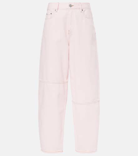 Ganni Mid-Rise Barrel Jeans - Ganni - Modalova