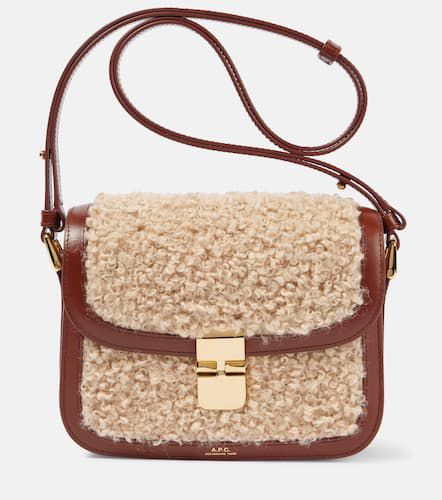 Borsa Grace Small in shearling sintetico - A.P.C. - Modalova