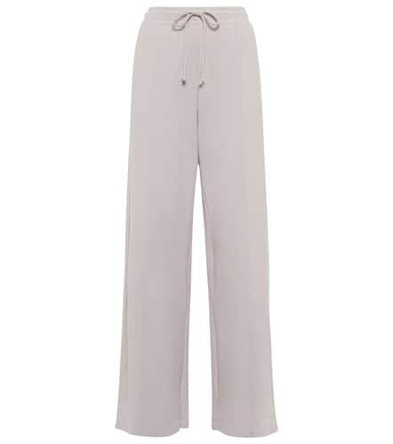 Cotton high-rise wide-leg pants - Velvet - Modalova