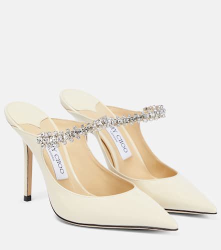 Verzierte Mules Bing 100 aus Lackleder - Jimmy Choo - Modalova