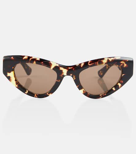 Cat-eye acetate sunglasses - Bottega Veneta - Modalova