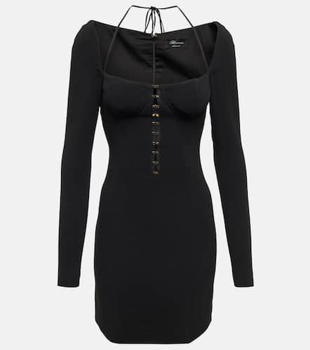 Embellished long-sleeved minidress - Blumarine - Modalova