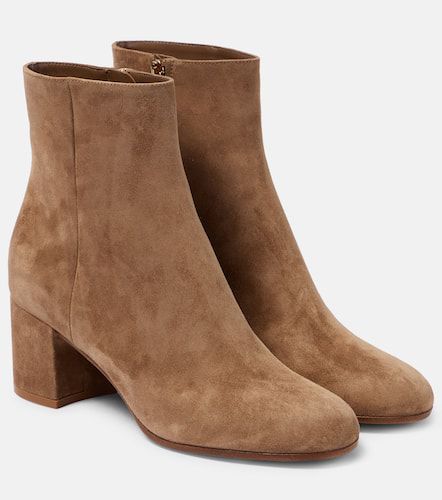 Margaux suede ankle boots - Gianvito Rossi - Modalova