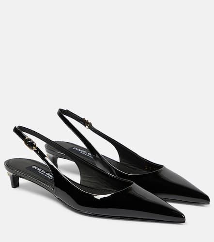 Pumps slingback Lollo in vernice - Dolce&Gabbana - Modalova