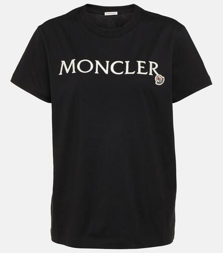 Camiseta de jersey de algodón - Moncler - Modalova