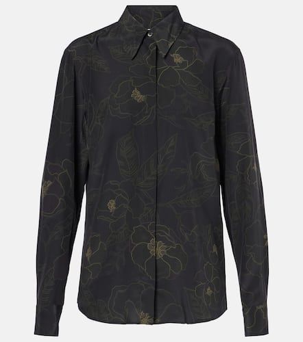 Chemise en soie à fleurs - Dries Van Noten - Modalova