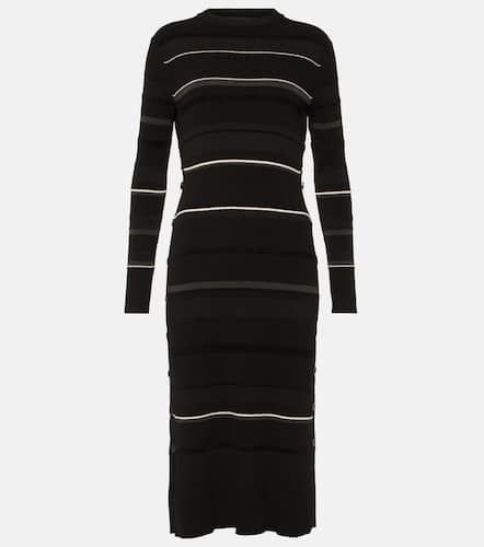 Vestido midi de punto a rayas - Proenza Schouler - Modalova