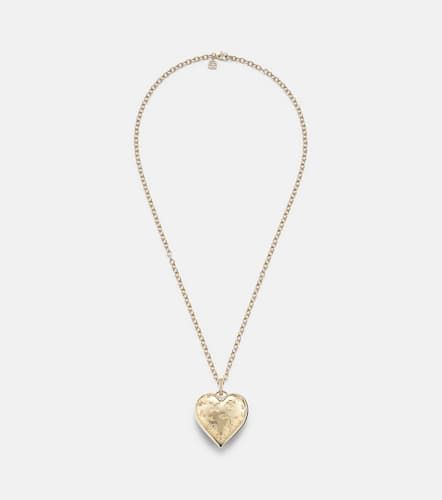 Puffy Icon Heart 14kt pendant with diamonds - Sydney Evan - Modalova