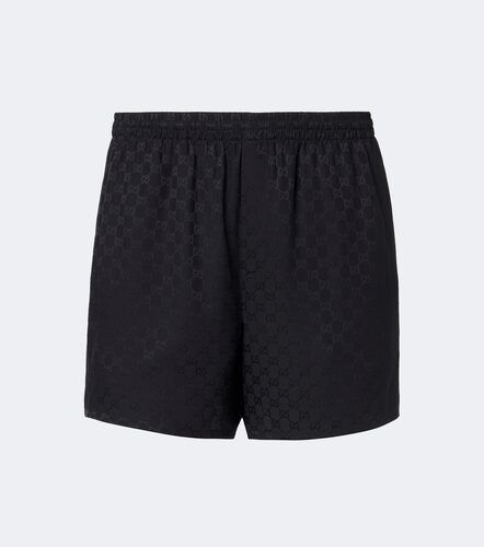Gucci Shorts GG in seta jacquard - Gucci - Modalova