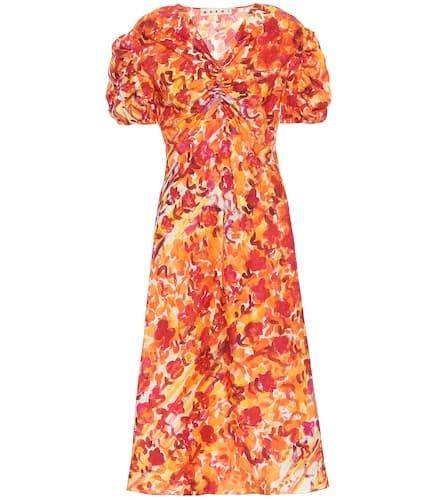 Marni Vestido de seda floral - Marni - Modalova