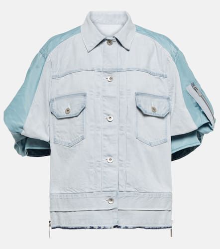 Sacai Paneled denim jacket - Sacai - Modalova