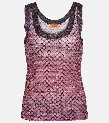 Top in jersey con paillettes - Missoni - Modalova