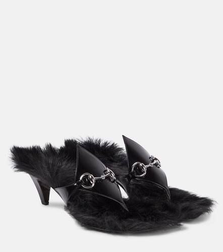 Gucci women's clearance slippers fur