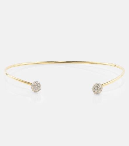 Bracciale Dainty Mirror Ball in 10kt con diamanti - Stone and Strand - Modalova